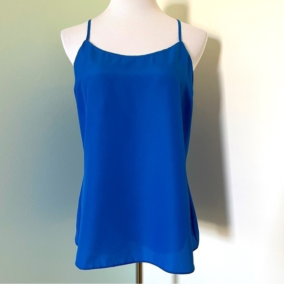 J. Crew Tops - J. Crew Women’s Racerback Cami Tank Top Blue Size 8